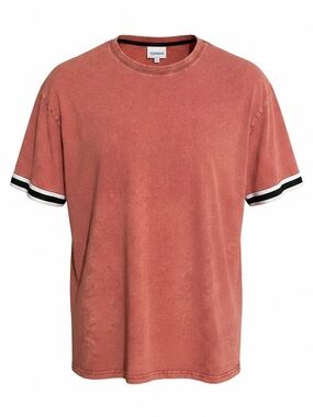 Original Use Men's Washed Rust Crew Neck T-Shirt Size XXL